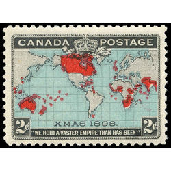 canada stamp 86b imperial penny postage christmas 2 1898 M VFNH 002