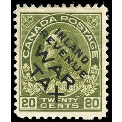 canada stamp mr war tax mr2ci war tax 20 1915 m vf 002