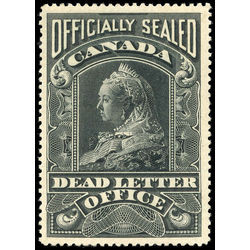 canada stamp o official ox3 officially sealed victoria on white paper 1907 m vf 007