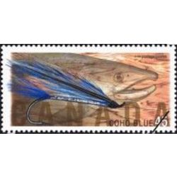 canada stamp 1719 coho blue 45 1998