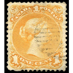 canada stamp 23 queen victoria 1 1869 u vf 016