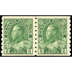 canada stamp 128 pair king george v 1922 M VFNH 001