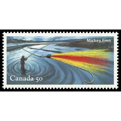 canada stamp 2087d mickey finn for atlantic salmon 50 2005