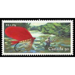 canada stamp 2087c p e i fly for brook trout 50 2005