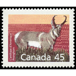 canada stamp 1172d pronghorn 45 1990