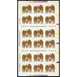 us stamp postage issues 2431a eagle and shield 1989