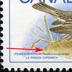 canada stamp 497i ipswich sparrow 10 1969