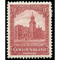 newfoundland stamp 154 general post office 12 1928 m vf 001