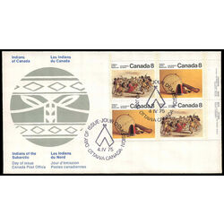 canada stamp 575a subarctic indians 1975 fdc ur 007