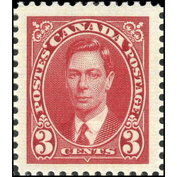 canada stamp 233i king george vi 3 1937