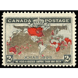 canada stamp 85 imperial penny postage christmas 2 1898 M FNH MUDDY 009