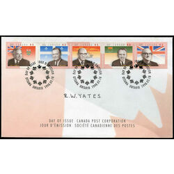 canada stamp 1709 provincial premiers 1998 fdc 003