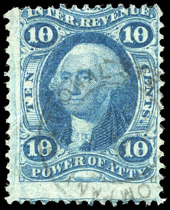 Buy US R37c George Washington 1862 10 Arpin Philately