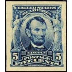 us stamp 315 lincoln 5 1906