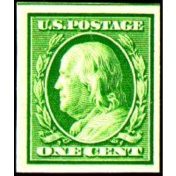 us stamp postage issues 343 franklin 1 1908