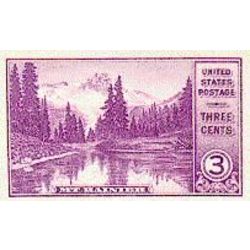 us stamp postage issues 770a mt rainier single 3 1935