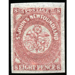 newfoundland stamp 22 pence third issue 8d 1861