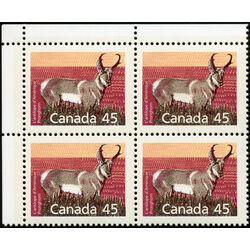 canada stamp 1172d pronghorn 45 1990 CB UL