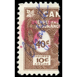 canada revenue stamp fu4 unemployment insurance stamps 40 1941