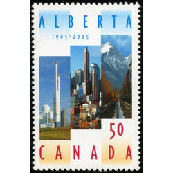 canada stamp 2116i nova chemicals plant calgary s skyline mount grassi 50 2005