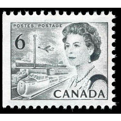 canada stamp 460cpxvi queen elizabeth ii transportation 6 1971