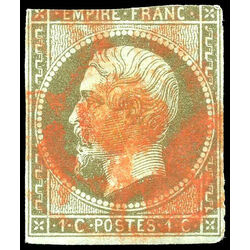 france stamp 12 emperor napoleon iii 1 1860