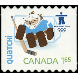 canada stamp 2313i quatchi 1 65 2009