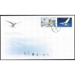 canada stamp 2327a preserving the poles 2009 FDC