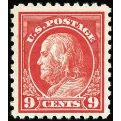 us stamp postage issues 432 franklin 9 1914