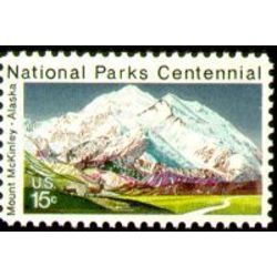 us stamp 1454 mount mckinley 15 1972