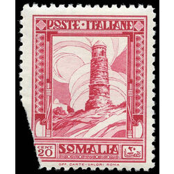 somalia stamp 142 tower at minara ciromo 20 1932