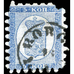 finland stamp 4a coat of arms 1860