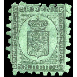 finland stamp 7b coat of arms 1874