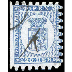 finland stamp 9a coat of arms 1873