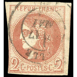 france stamp 39 ceres 2 1870