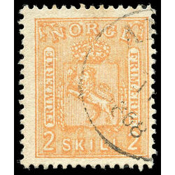 norway stamp 12 coat of arms 1867