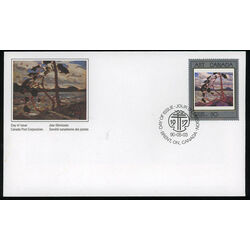 canada stamp 1271 the west wind 50 1990 FDC