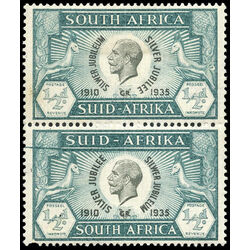 south africa stamp 68 george v and springboks 1935