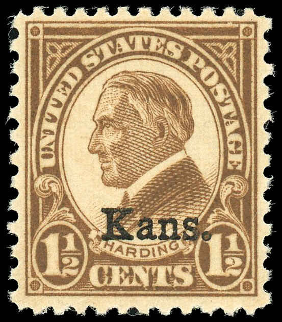 Buy US 659 Harding Kansas 1929 10 Arpin Philately