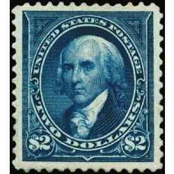 us stamp 262 james madison 2 0 1894