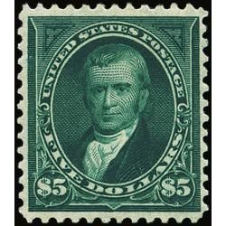 us stamp postage issues 278 john marshall 5 0 1895