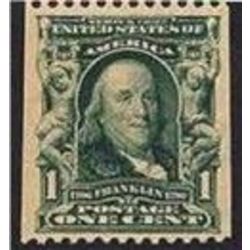 us stamp 316 franklin 1 1908