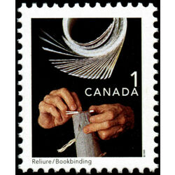 canada stamp 1673a bookbinding 1 2001