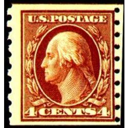 us stamp postage issues 395 washington 4 1910