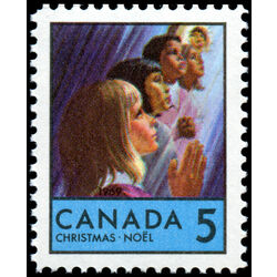 canada stamp 502i children praying 5 1969