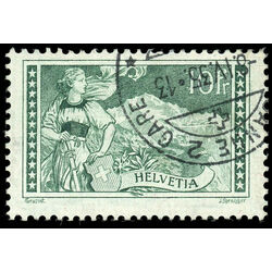 switzerland stamp 185 the jungfrau 10fr 1930