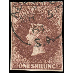 south australia stamp 25 queen victoria 1857