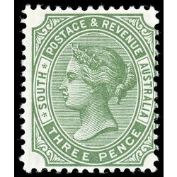 south australia stamp 78a queen victoria 1890