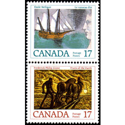 canada stamp 818bt1 canadian authors 1979