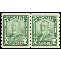 canada stamp 161 pair king george v 1929 M VFNH 002
